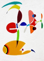 Der Wüstenclown. Detail