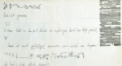 Schriftstück I, Detail